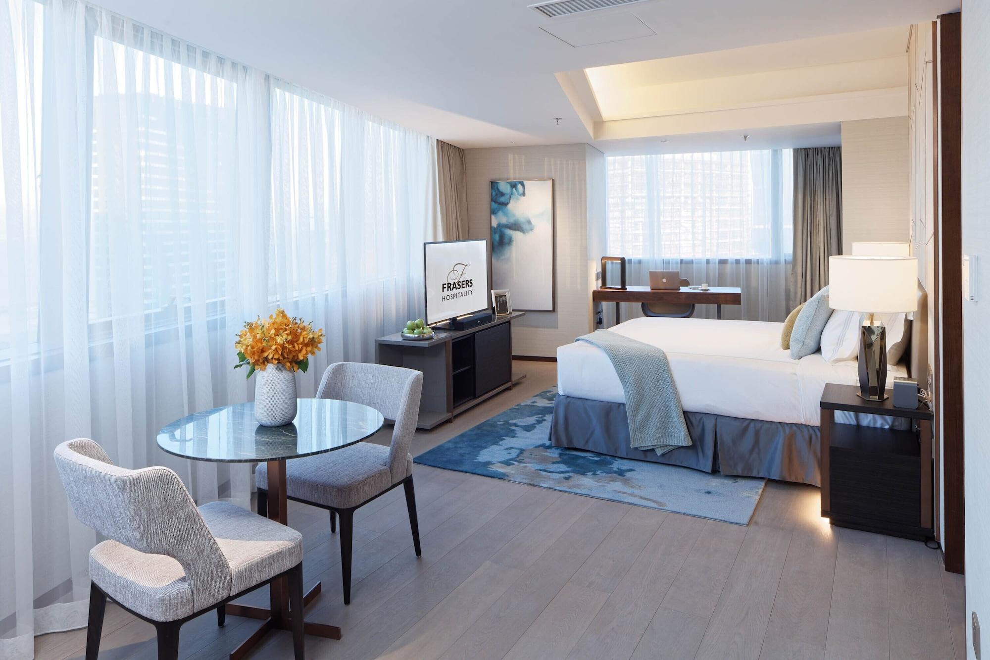 เฟรเซอร์ สวีท ต้าเหลียน Aparthotel ภายนอก รูปภาพ